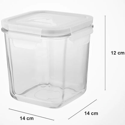 Limon Square Glass Container - 860ml