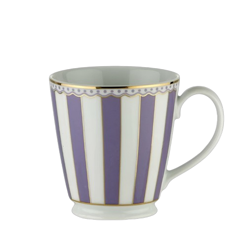 Noritake Carnivale Fine Porcelain Mug 370ml with Gift Box- Lavender