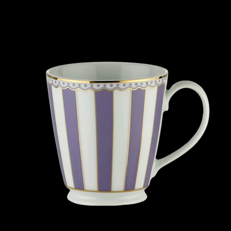Noritake Carnivale Fine Porcelain Mug 370ml with Gift Box- Lavender