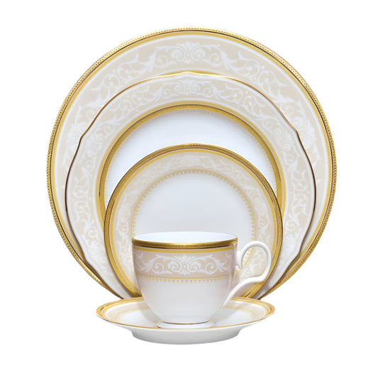Noritake 98pcs Dinner Set- Glendonald Gold