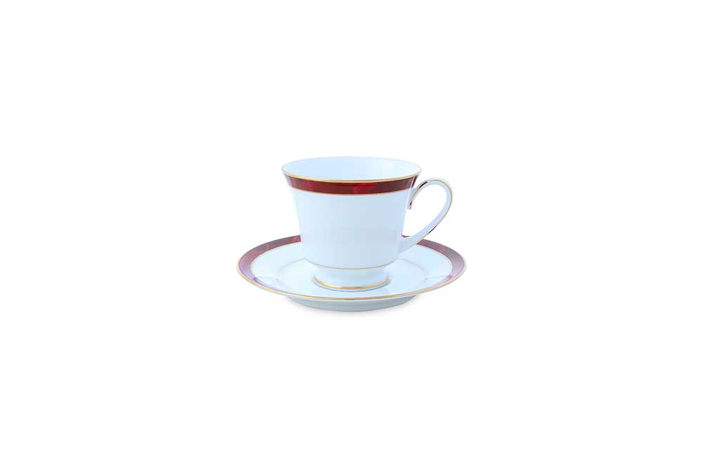 Noritake 98pcs Dinner Set- Marble Red