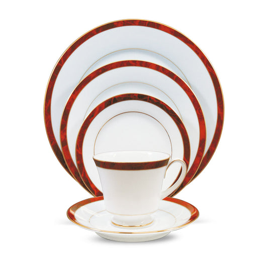 Noritake 98pcs Dinner Set- Marble Red
