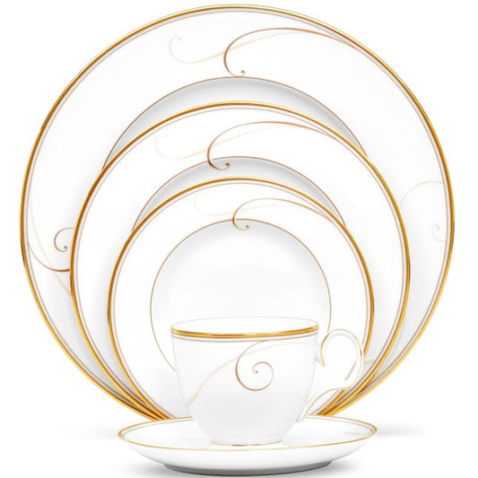 Noritake 98pcs Dinner Set- Golden Wave