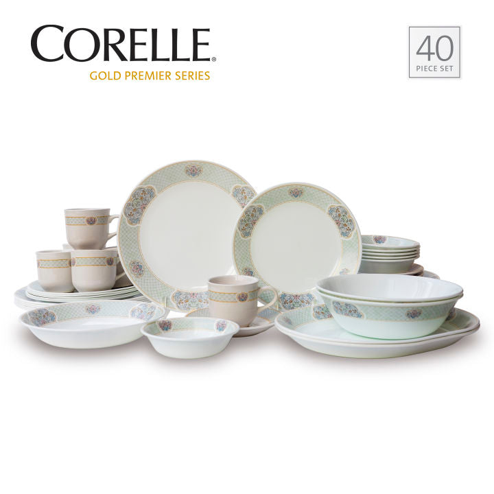 Corelle Art Nouveau 40-Piece Dinnerware Set Price in Pakistan | Service for 6