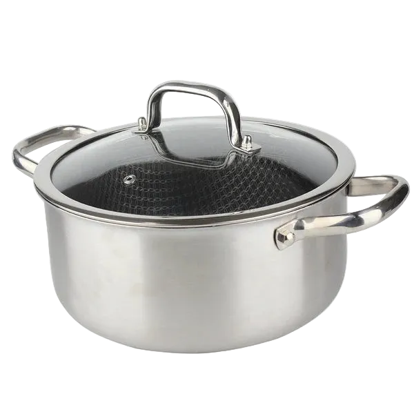 OSFE 20cm Deep Casserole with Glass Lid