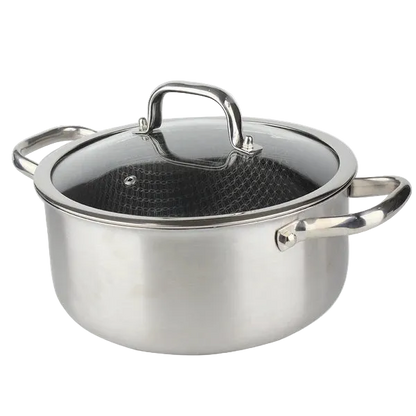 OSFE 20cm Deep Casserole with Glass Lid
