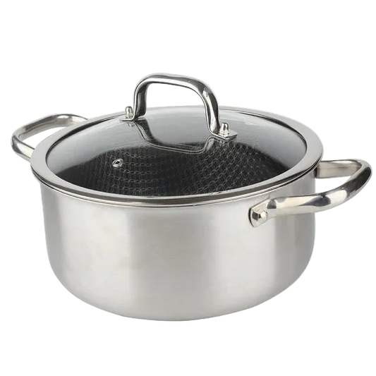 OSFE 20cm Deep Casserole with Glass Lid
