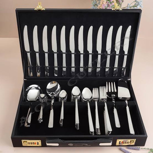 ELEGANT Cutlery Set 18/10 Stainless Steel 80-Piece