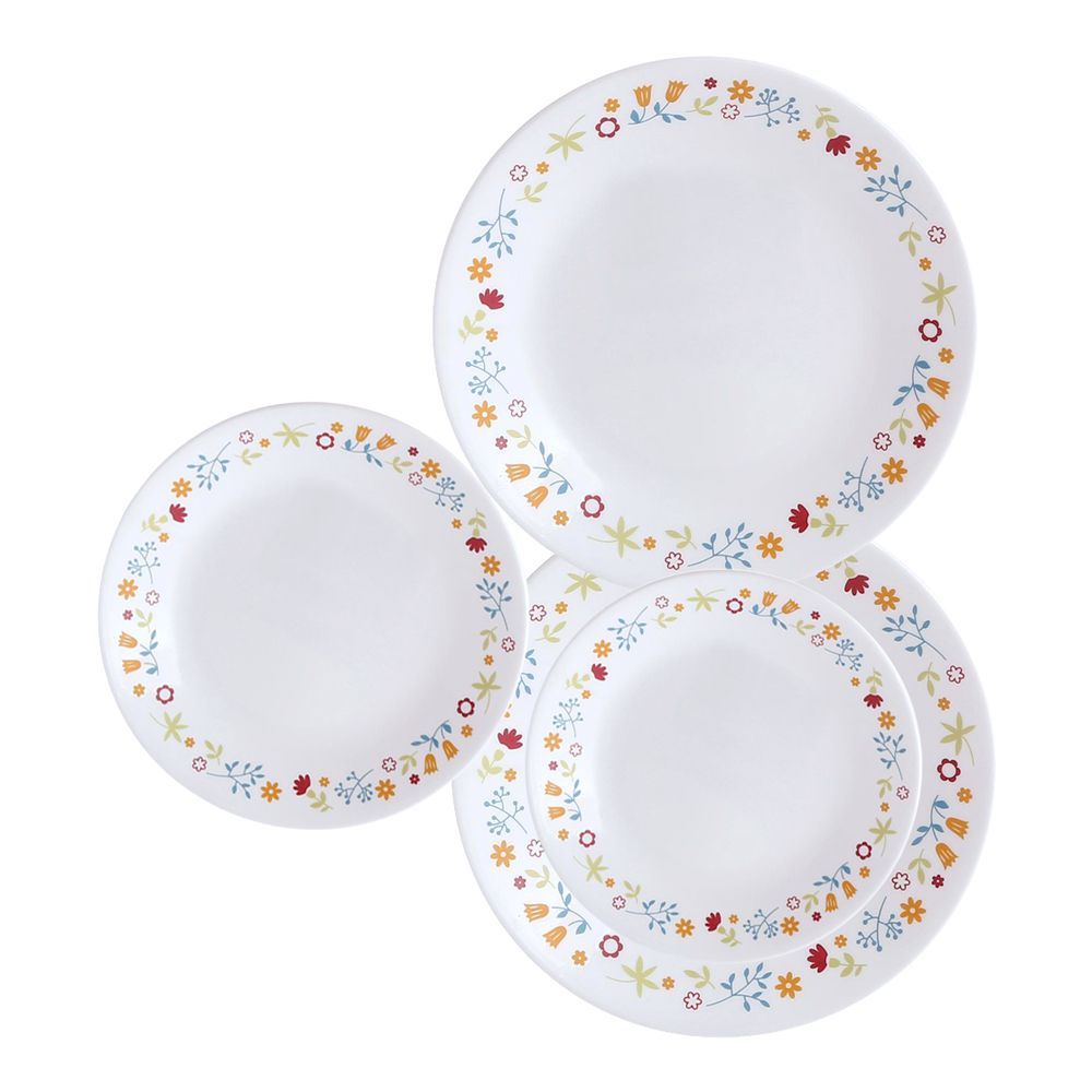 Corelle 18pc Dinner Set Disty Flora Price in Pakistan