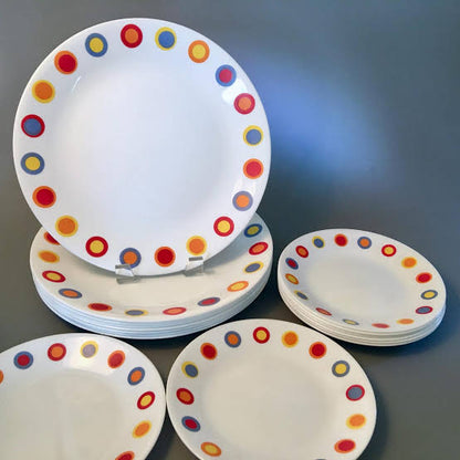Corelle 16pc Dinner Set Hot Dots Price in Pakistan