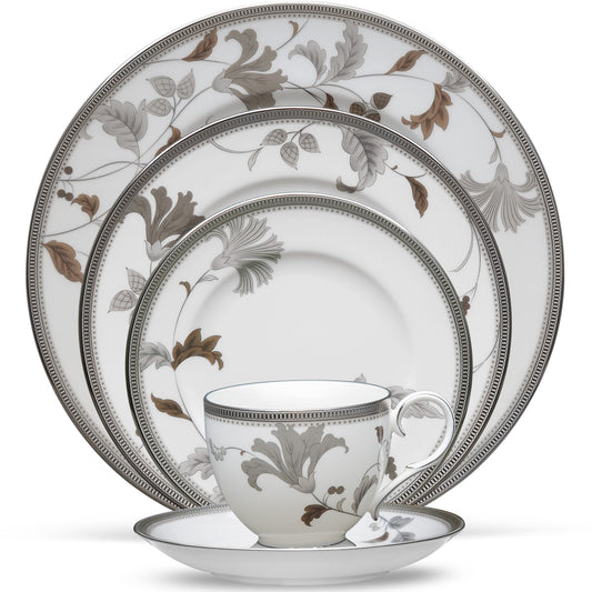 Noritake 98pcs Dinner Set- Islay Platinum (4897)