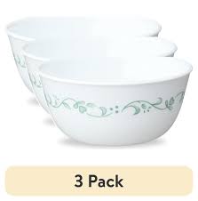 Corelle Large Noodle Bowl 28-ounce pack of 3 - Winter Frost White