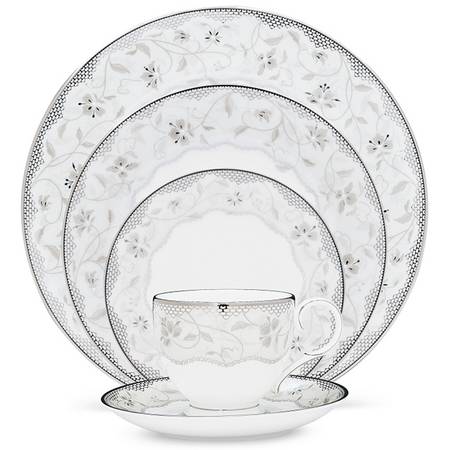 Noritake 98pcs Dinner Set- Calais Blanche