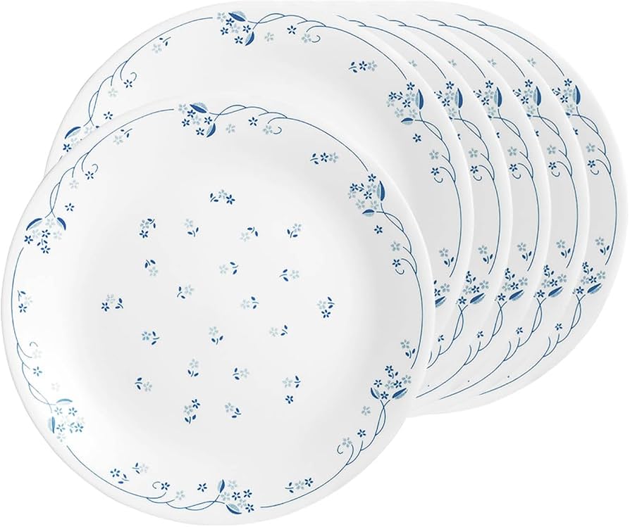 Corelle 18pc Plate Set- Provincial Blue
