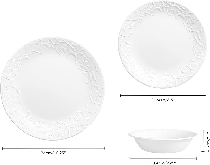 Corelle Bella Faenza 18-piece Dinnerware Set - Service for 6