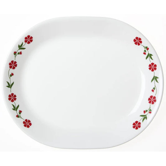 Corelle Livingware 12.25" Serving Platter Spring Pink