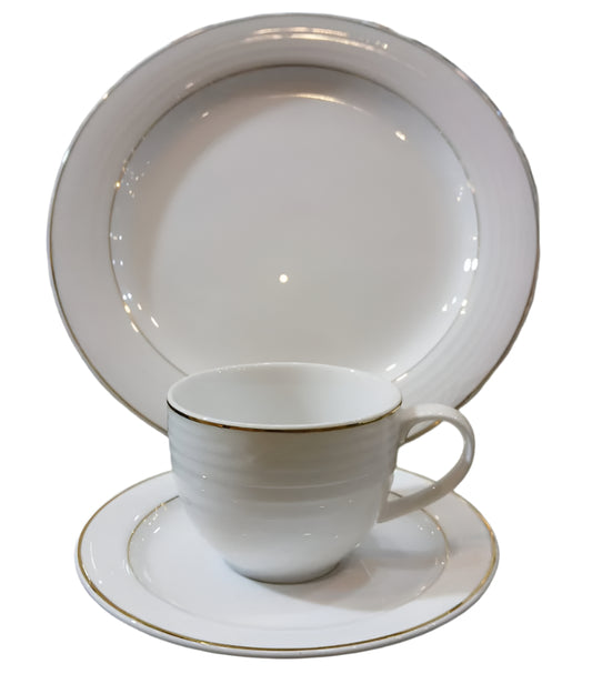 Noritake 98pcs Dinner Set- Arctic Gold
