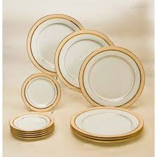 Noritake 98pcs Dinner Set- Damask Gold