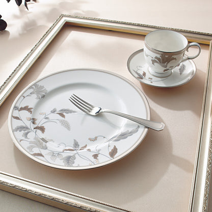 Noritake Islay Platinum 98 Piece Dinner Set