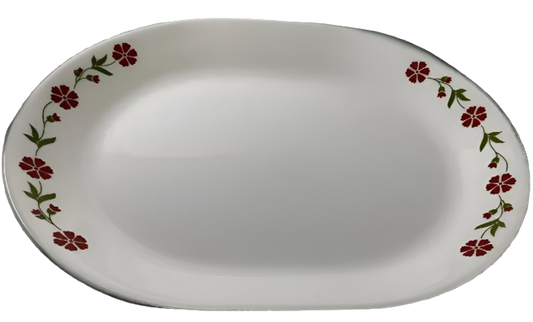 Corelle Livingware 12.25" Serving Platter Spring Pink