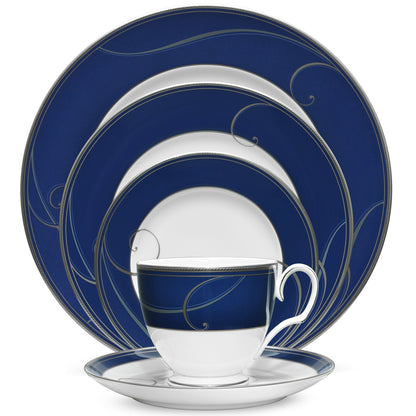 Noritake 98pcs Dinner Set Platinum Wave Indigo Price Pakistan