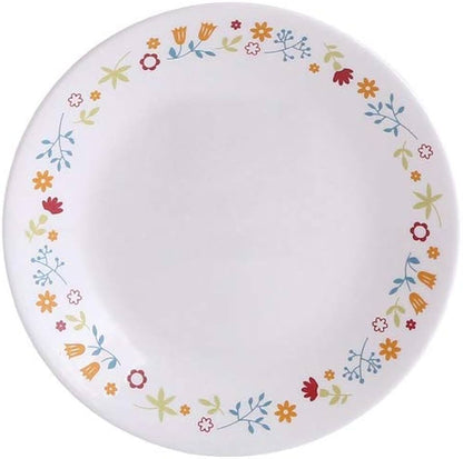 Corelle Livingware Ditsy Flora 18-piece dinner set with floral pattern dinner plates, lunch plates, and bowls