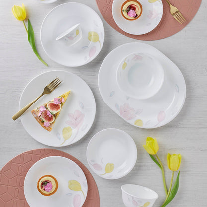 Corelle Elegance Styled Table Setting Bowls Platters Gold Cutlery Pakistan