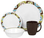 Corelle 16pc Dinner Set Squared Geometric Price in Pakistan