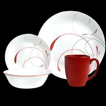 Corelle Splendor Coupe Glass Crockery Set Pakistan
